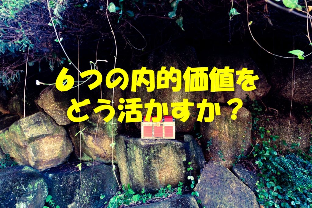 6つの内的価値をどう活かすか?